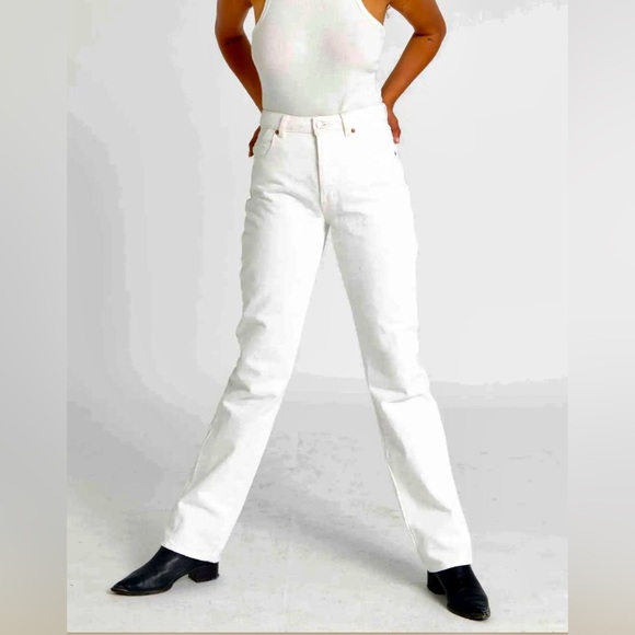ROLLA’S classic high waisted high rise straight leg jeans - Picture 2 of 10